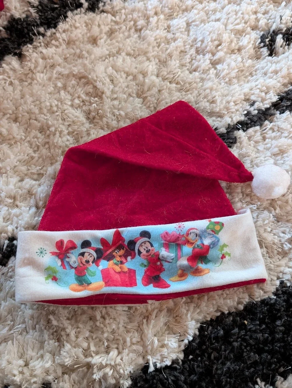 Mickey Mouse Santa Hat